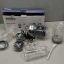 Ganiza Blender for Smoothies, 14Pcs Personal Blender for Shake and Smoothies for Kitchen with 3 Portable Cups (1x24oz & 2X17oz), Single Serve Smoothie Maker, Nutritious Recipe (Black Silver)