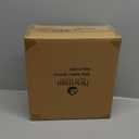 Newman House Studio Christmas Decorations Sitting Reindeer Figurines - Christmas Decor Indoor 9.75 * 4.5 * 9.5 in Xmas Reindeer Statues Resin White/Gold Deer Sculpture White Farmhouse Decor