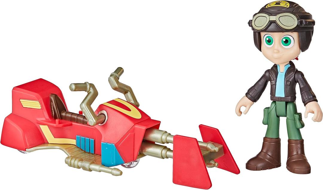 STAR WARS: Young Jedi Adventures Nash Durango Figure & Speeder Bike, 4-Inch Scale Action Figures & Vehicles, Toys, Preschool Toys for 3 Year Old Boys & Girls