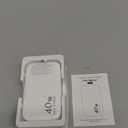 Retractable USB C Charger Wall Plug with 35.5in/90cm Type C Cables Cords,40W Fast Charging Foldable Block Multi Charger for All Devices for iPhone 17/16/15/14/13/12,iPad,Galaxy,Pixel (White)