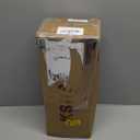 KSIIA Orthopedic Dog Bed Dog Crate Bed Waterproof for Large Dogs Deluxe Plush Washable Pet Mat with Egg Crate Foam & Removable Cover, 35 x 22 Inch, Gray (Light Grey)