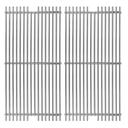 Shengyongh SS54911(2-Pack) 23 1/4" Stainless Steell Grates Replacement for Viking VGBQ 30" T Series, Viking VGBQ 41" T Series, Viking VGBQ 53" T Series,VGBQ300T,VGBQ0302T