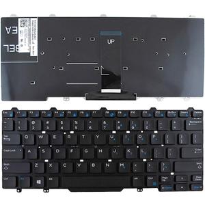 Laptop Replacement US Layout Keyboard for Dell Latitude E5450 E5470 E7450 E7470 7480 7490 5480 5488 3340 3350 Without Pointer No Backlight Black