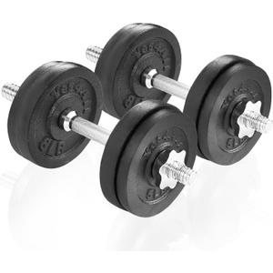 Yes4All Adjustable Dumbbell Set with Weight Plates/Connector - Exercise & Workout Equipment - Size Options 40lbs to 200lbs (C1. 60LB or 30LB Pair)