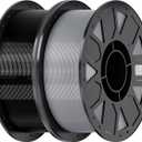 Creality Ender PETG 3D Printer Filament 1.75mm 2KG (4.4lbs), High Precision, Strong Toughness, Odorless, Better Flow, Moisture proof 3D Printing Ender PETG Filament, Black & Grey