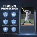 1000ct Semi Rigid Card Holders & 1000ct Card Sleeves for PSA, SGC, BGS, CSG Graded Card Submissions, Semi Rigid Baseball Cards Sleeves Protectors, PSA Graded Trading Cards Sleeve