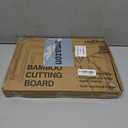 Wood Cutting Boards For Kitchen, Bamboo Cutting Boards With Deep Juice Grooves & Built-In Handles, Charcuterie Board & Chopping Board 2-In-1 Design Wooden Cutting Board New Home Gift ideas for Women (Carbonized Bamboo(Brown))