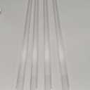 4pcs Cabinet Door Protector, Plastic Edge Protector Trash Drawer Protector Edge Guard, Slip on Protectors for Cabinets 3/4" Thick, 24" Length, Prevent Wear, Chipping, Discoloration