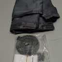 Magnetic Thermal Insulated Door Curtain,Thicker Layered Fabric&Full Strip Magnets,Temporary Doorway Cover Curtains, Self-Closing Privacy Magnetic Screen Door,Door Window Insulation kit for Winter (Fit Doors to 38x82 Inch)