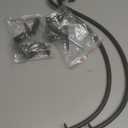 AJART Bird Feeder Hanger of Swivel Hanging Plant Bracket for Outdoor(Black) More Suitable for Outside birdhouses Plant Hooks (16"-2PCs)