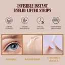 Eye Charm Magic Slim Double Eyelid Tape – Invisible Adhesive Strips for Hooded Monolid Correction – Authentic K-Beauty Tech