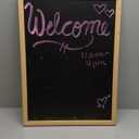 U Brands Chalboard, 18" x 24" Inches, Light Birch Wood Frame (310U00-01)