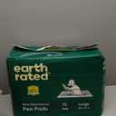 Earth Rated Max Absorbency Puppy Pee Pads for Dogs Absorbs 2X Faster & 2X More, Leak-Proof, Odor Control Potty Training, Unscented, Large, 22 x 23, 75 Count