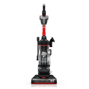 Dirt Devil Multi-Surface Rewind+ Upright Vacuum Red/Black - UD76800v: Bagless, Washable Filter, 25ft Cord, 1.5L Capacity