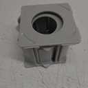 AIEVE Mason Jar Lid Organizer, 4 Pack Canning Lid Storage Rack for Storing Wide & Regular Mouth Lids and Rings