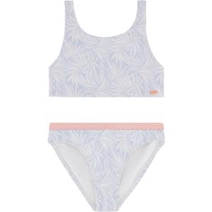 Roxy Girls Two-Piece Bikini Swimsuit Set, UPF 50+ Sun Protection, Quick-Dry Bathing Suit (14, Skyway Bali)