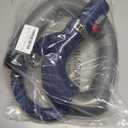 Replacement Vacuum Hose Handle Compatible with Shark Navigator Lift Away NV350, NV351, NV352, NV355, NV356, NV357, NV360, NV370, UV440, 113FFJ