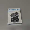 AI Real-Time Translation Earbuds-3-in-1 Wireless Bluetooth Translation Headphones for 144 Languages & Accents,Compatible with iOS & Android, Translation Device for Travel, Business, Learning (Black)