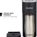Keurig K-Mini Single Serve K-Cup Pod Coffee Maker, 6 to 12oz Brew size, with Cord Storage, Perfect for Small Spaces, Black