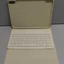 Harvopu Compatible for iPad Air 11-inch/ 10.9" Air 5th 4th Generation Case with Keyboard - Backlit Detachable, Folio Cover with Pencil Holder for iPad Air 11 Inch M3/ M2, Air 5/ Air 4 (Starlight)