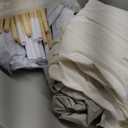 Teepee Tent for Kids Sleepover Party 2 Pack: Inflatable Airbed & Star Lights & Colored Flag - Indoor Outdoor Toddler Play Tent for Girls Boys Birthday Gifts Slumber Party (White)