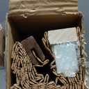 LazBlinds No Tools No Drill Cordless Bamboo Roman Shades, Light Filtering Window Treatment, Roll Up Bamboo Blinds for Windows 29'' W x 64'' H, Brown