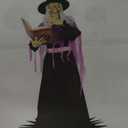 Halloween 6FT Hanging Witch Decorations Outdoor Sound & Touch Activated Talking Halloween Decorations for Front Yard Porch Patio Lawn Garden Trees Party Dcor and Holiday