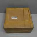 Versatile Metal Candle Holder Set with Handmade Glass Dome,Antique Brass Pillar Candle Stand, 5.2" & 4.1" Wide for Tabletop or Hanging, Industrial & Farmhouse Decor