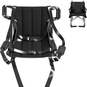 Patient Lift Transfer Belt for Wheelchair to Car/Bed, Emergency Evacuation Chair Stair Lift Assist pad, Portable Home Slide Board Sling Seat Cushion for Transferring Elderly and Disabled People.