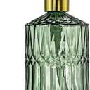 JASAI 18Oz Green Glass Soap Dispenser with Gold Rust Proof Pump, Refillable Kitchen soap Dispenser for Dish Soap, Soap Dispenser Bathroom for Hand soap, Lotion, Body Wash  (1Pack)