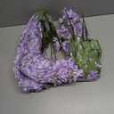 RECUTMS Artificial Lilac Flowers Garland 8Pcs-24Branches 33.5in Fake Syringa Wisteria Vines Faux Silk Lilac Hanging Floral Valentine Day Decor Indoor Outdoor Wedding Arch Birthday Party Garden Purple