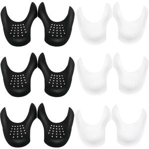 6 Pairs Crease Protectors for Air Force Shoes, Sneaker Guard, Shoes Protector Prevent Sneaker No Creases (Large - Size 7-13)