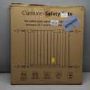 Cumbor 29.7-40.6" Baby Gate for Stairs, Mom's Choice Awards Winner-Dog Gate for Doorways, Pressure Mounted Auto-Close Pet Gates for Dogs Indoor, Safety Child Gate with Easy Walk Thru Door, White