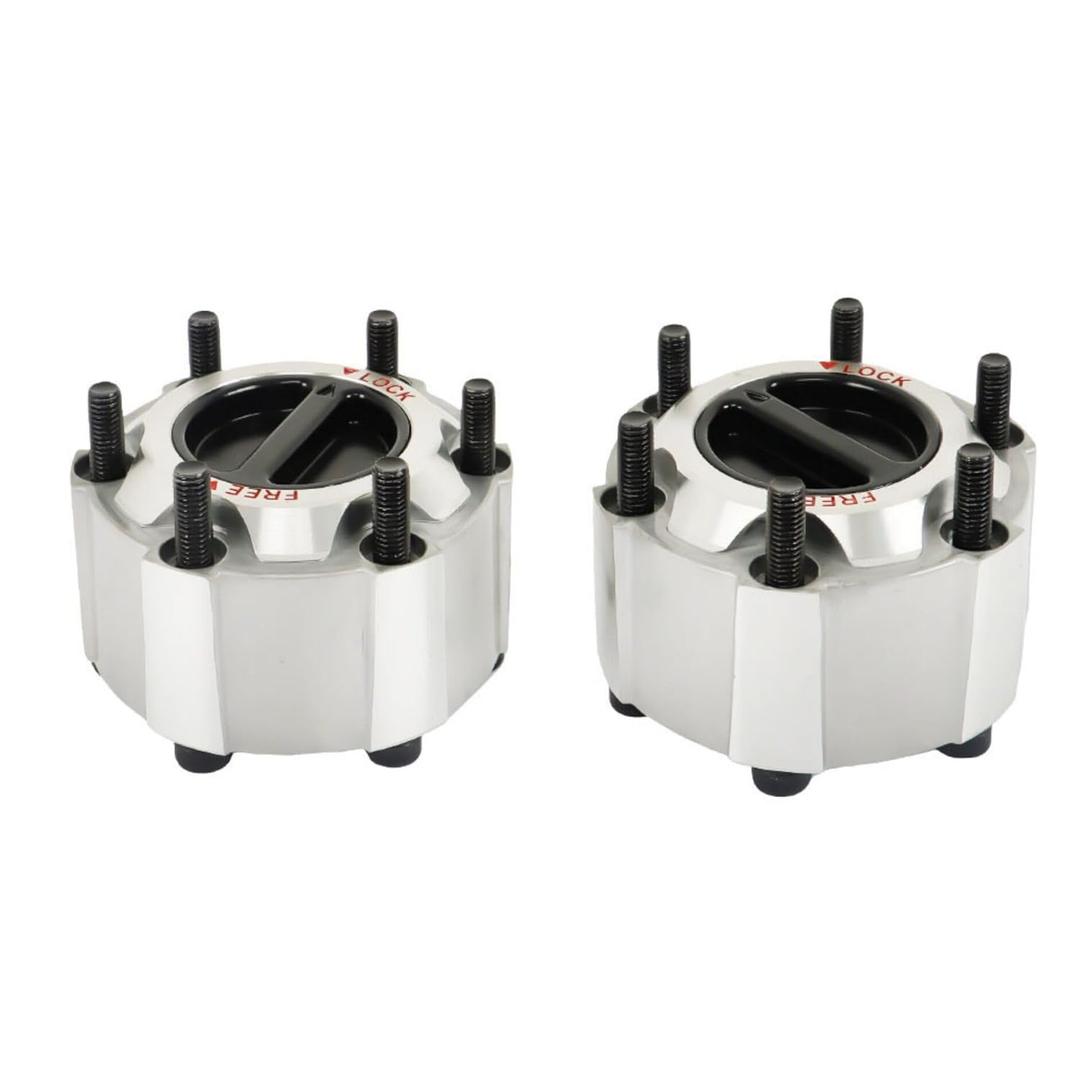 2Pcs Manual Locking Hubs 28 Splines Replacement for Nissan Frontier Pathfinder Xterra Titan D21 Base SE XE Pickup 1990-2004 40250-2S610