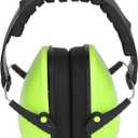 Ear Protection Earmuff NRR 21DB Soundproof Noise Cancelling Headphone Comfortable Earmuff Green for Work Construction and Photography