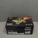 DEERC Remote Control Car with Fog Mist & LED Colorful Lights, 1:18 Scale RC Truck with 2 Batteries, 2.4Ghz Monster Truck for Boys, All Terrain Off-Road Race car, Educational Toy & Gift for Boys Girls