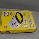 Large Lens Head Magnifier Headband Magnifying Glass with Light Hands free 8 LED Magnifier with White and Yellow Light for Close Work, Crafts, Hobby, Reading, Repairing, Sewing, Jewelry