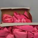 VTSVTS 6 Pack Extra Heavy Duty Large Moving Bags with Comfortable Handle & Strong Zipper,Storage Totes for Space Saving Moving Storage College Supplies Alternative to Moving Box,Pink