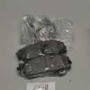 Front Rear Ceramic Disc Brake Pads Set for Nissan Altima 2002-2013, Sentra 2007-2017, Juke 2011-2017, 350Z 2003-2005, for INFINITI G35 2004-2005 Only X Models 8PCS(With Hardware)