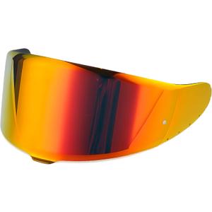 Shoei RF1400 X15 Helmet Visor Replacement Shield, Anti-Fog Sun Shield Accessory Compatible With RF-1400, X15, CWR-2, Z8, X-SPR PRO (Deep Red)