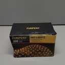 Funpeny Christmas Net Lights, 9.8ft x 6.6ft 200 LED Mesh Decor Clear Wire with 8 Modes Waterproof Connectable Xmas Decorations for Outdoor Outside Bushes Yard Lawn Patio Tree Garden Party (Warm White)