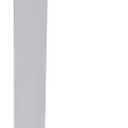 Glass Railing Post Silver Glass Balustrade Posts with Deepened Installation Slot 304 Stainless Steel Balustrade for Stairs, Balconies Cannot Add Handrail Version 220lbs Capacity (Mid Post, 25.6in)