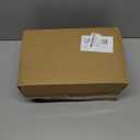 RACETOP 100 Pack Small Gift Bags 5.8x3.2x8.25 Inch White Kraft Paper Bags with Handles Bulk, Retail Shopping Bag for Birthday Party Favors, Grocery, Wedding, Craft