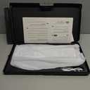 ProtoArc Backlit Bluetooth Ergonomic Keyboard, EK01 Plus Full Size Wireless Split Keyboard with Dual Bluetooth and USB, Cushioned Wrist Rest, Rechargeable, for Windows/Mac/Android, White and Silver