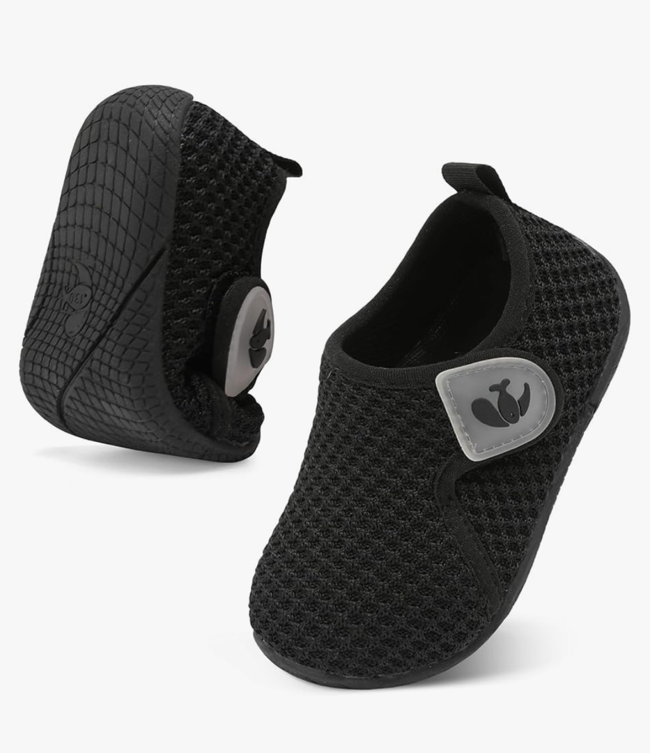 FEETCITY Toddler Walking Shoes Slip On Toddler Shoes Boys Girls Kids Sports Sneakers Casual School Shoes Barefoot Shoes (16.8)