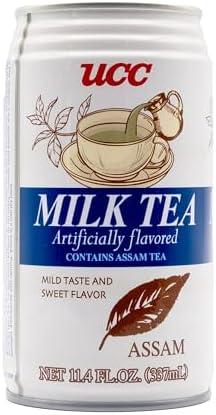 UCC Milk Tea 11.4 Fl Oz (Pack of 24) Best By 06/05/26
