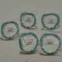 XLHTEE 5pcs LC -LC Fiber Patch Cable with Clip SM OM3 Multimode Fiber Optic Patch Cord (5 m), 5 Pack