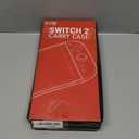 Orzly Case Compatible with Nintendo Switch 2 Protective Carry Case (2025 Model) with Screen Padding, Game Card microSD Pockets for Console and Accessories Screen Size 7.9" - Gift Boxed (Black)