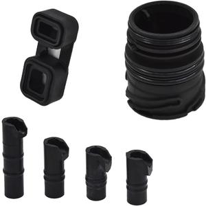 Silscvtt 6 Pcs ZF 6HP19 6HP21 Valve Body to Case Sleeve Seal kit Mechatronic Kit Replacement for BMW 325i 330i 525i 525xi 530i 530xi