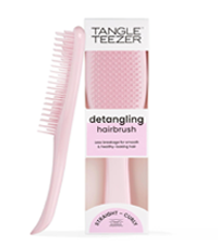 Tangle Teezer Ultimate Detangler Brush, Straight to Wavy, Millennial Pink
Patented two-tier, regular-flex teeth reduce breakage & split ends on wet or dry hair; Shower-friendly hairbrush for all ages